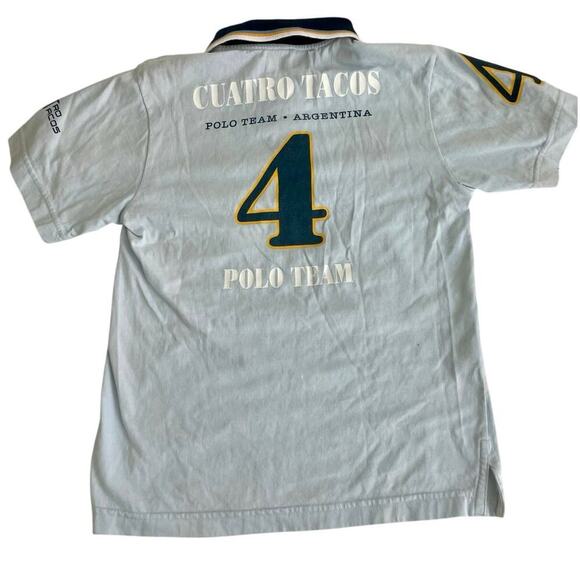 ARGENTINA CUATRO TACOS POLO TEAM SHIRT COLLARED #4 SIZE XS EQUESTRIAN HORSE RIDE - Picture 6 of 15